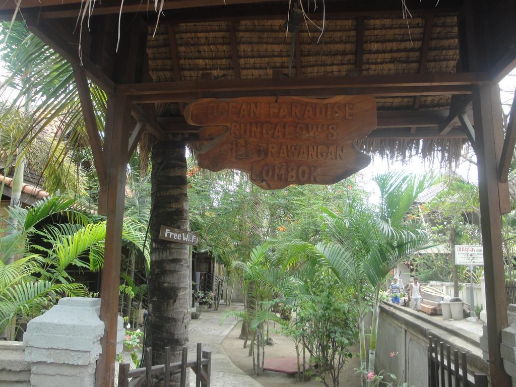 Oceane Paradise Bungalow Gili Trawangan Bagian luar foto