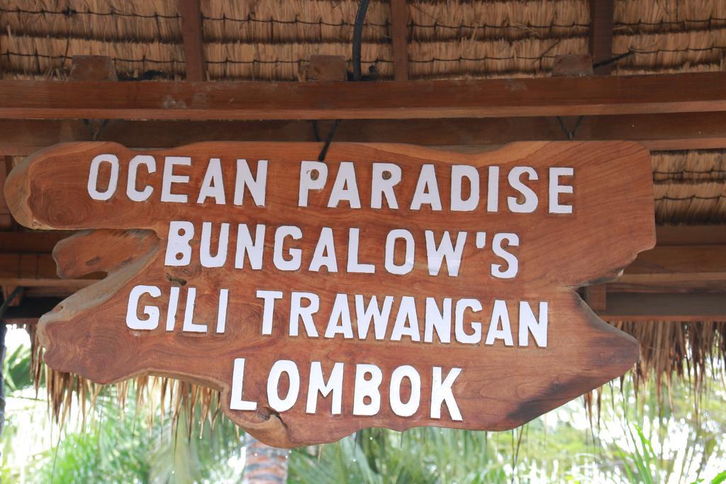 Oceane Paradise Bungalow Gili Trawangan Bagian luar foto