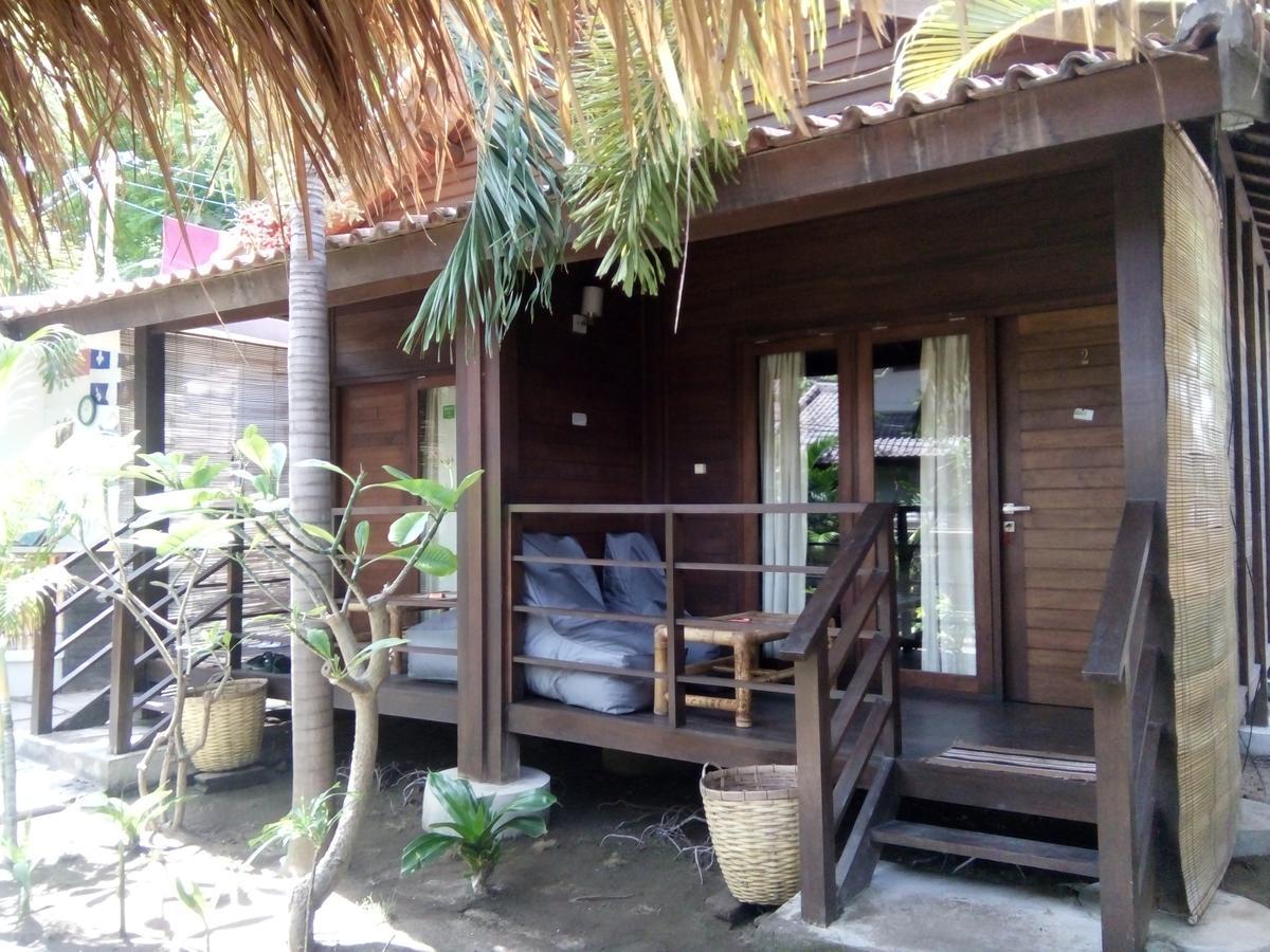 Oceane Paradise Bungalow Gili Trawangan Bagian luar foto