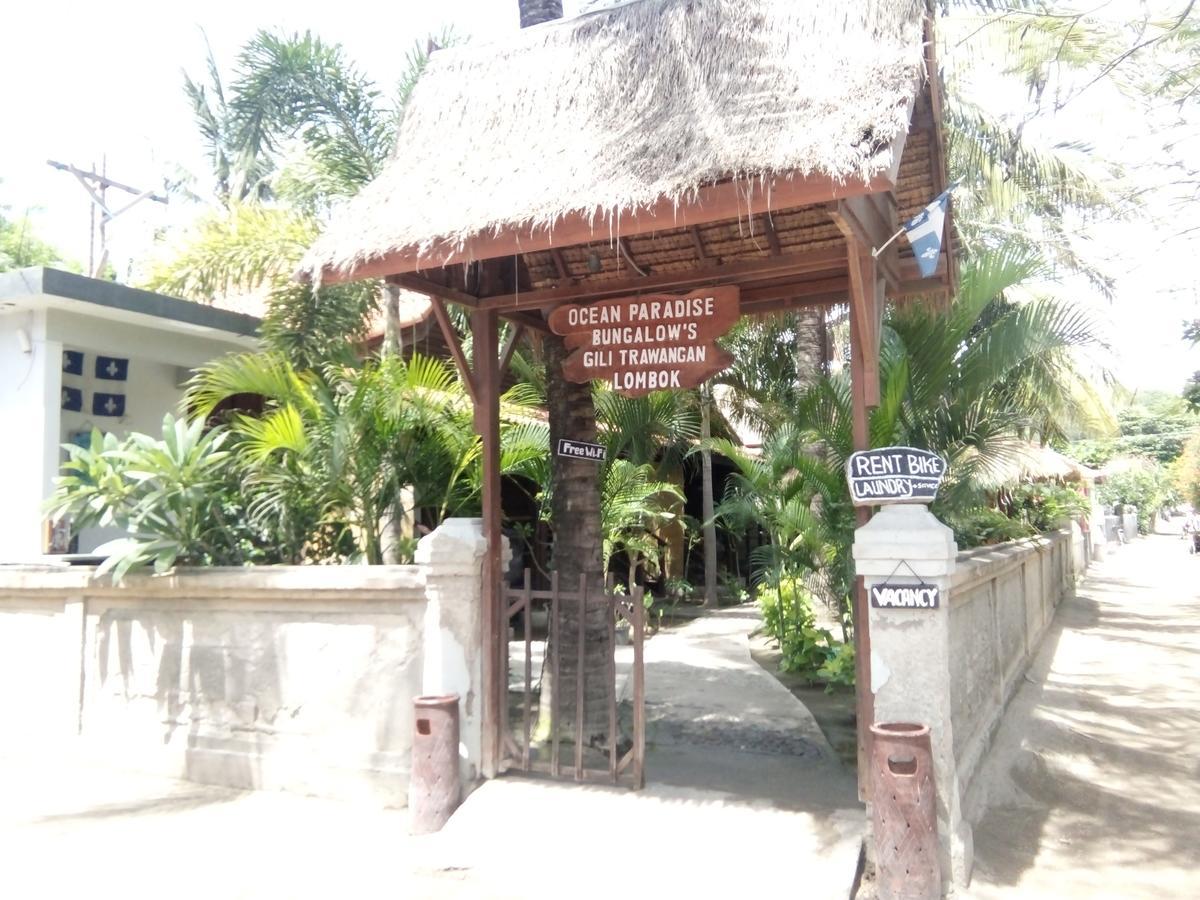 Oceane Paradise Bungalow Gili Trawangan Bagian luar foto