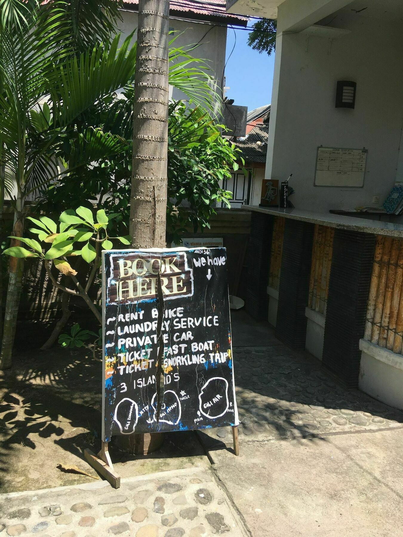 Oceane Paradise Bungalow Gili Trawangan Bagian luar foto